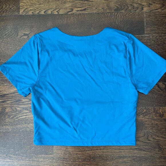 House of Harlow 1960 Blue Crop Top - Picture 4 of 8